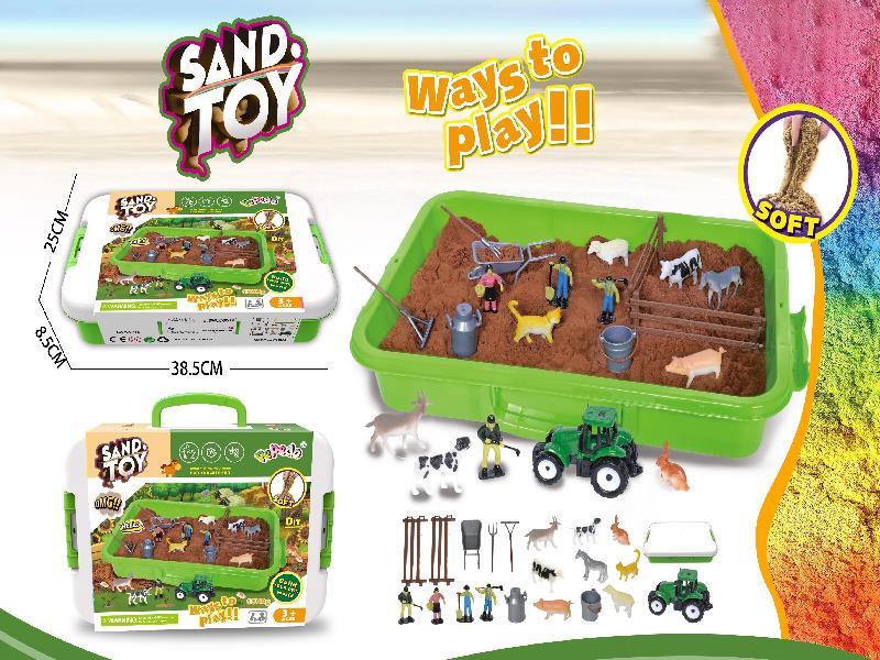 Space Sand Farmer Set Sensory Box Series (1500G)