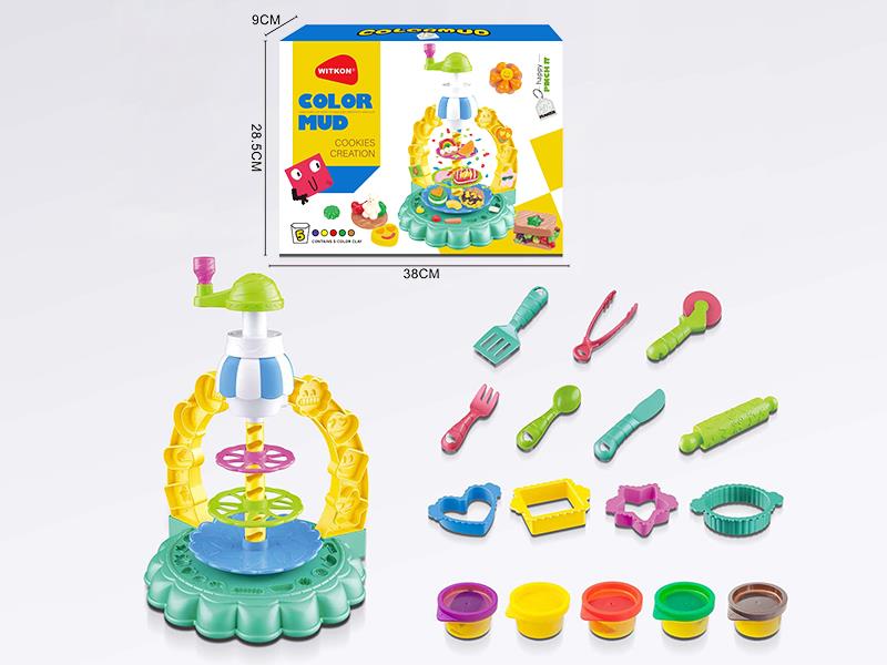 Color Clay Cookies Creation Toy