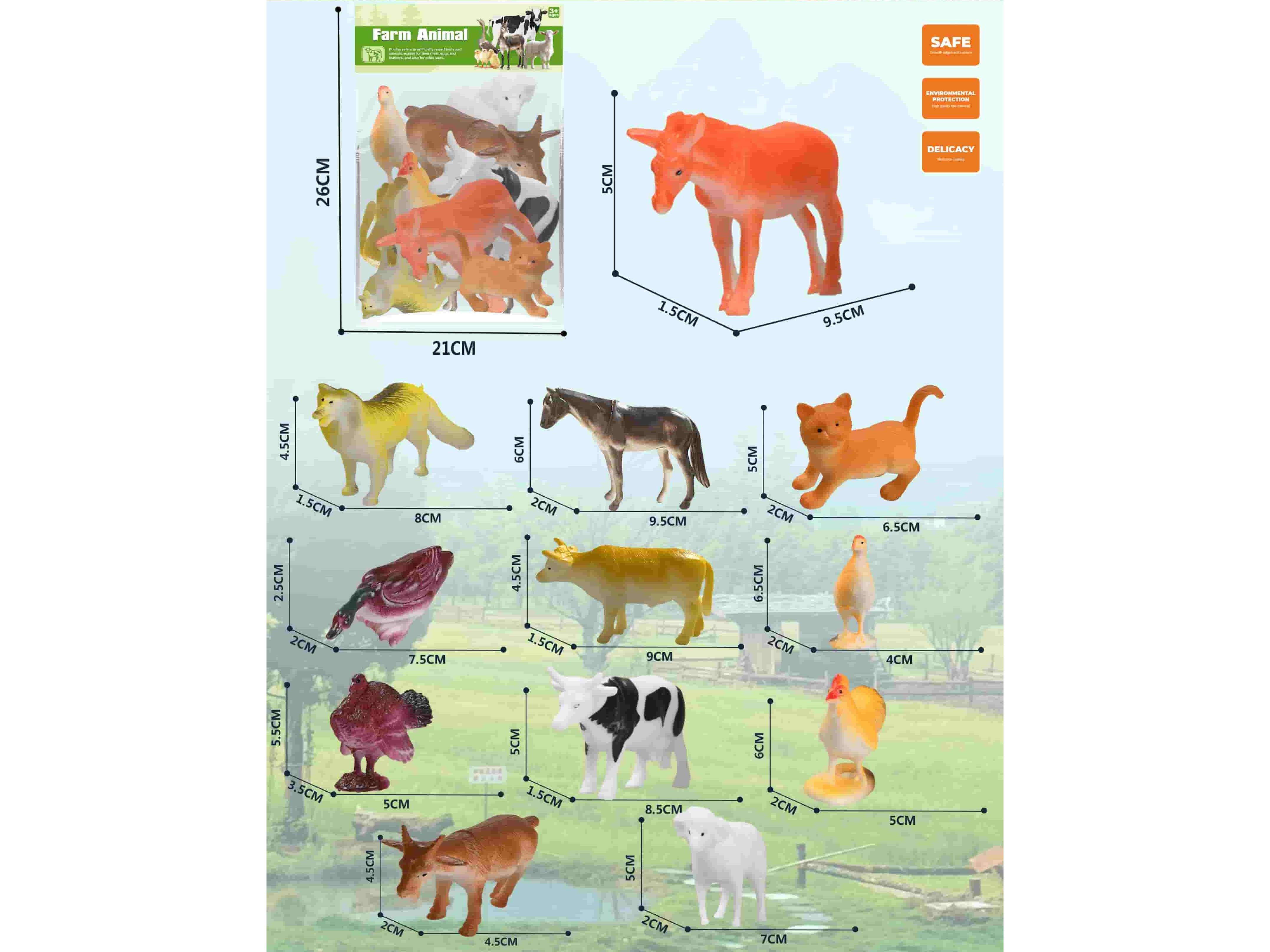 12-Piece Small Poultry Set