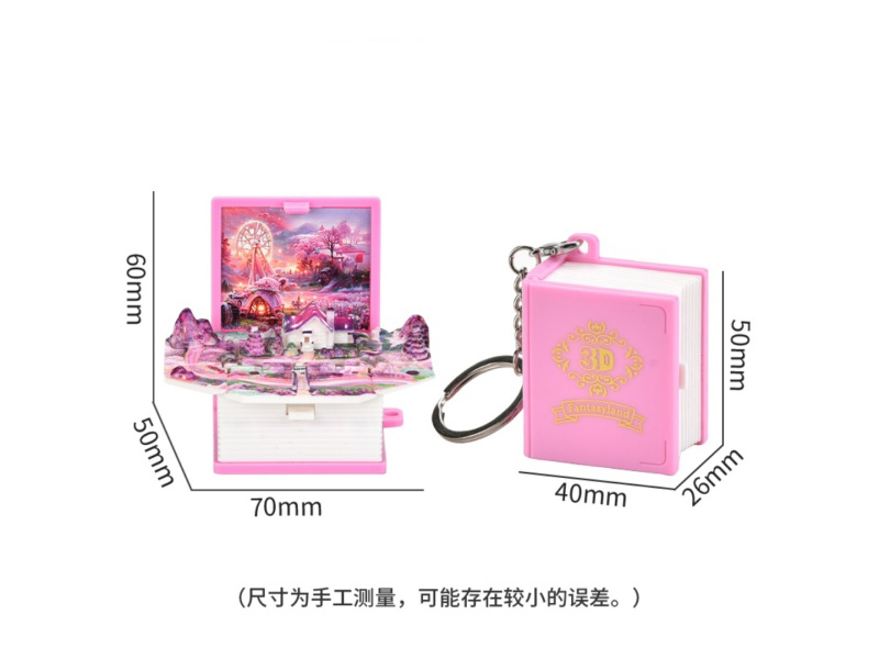 3D Stereoscopic Folding Pop-Up Book -Mini Dream World (Upgraded And Enhanced Version)