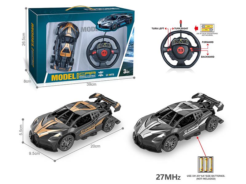 27MHz 1:18 4-Channel Remote Control Bugatti Car(Not Including Batteries)