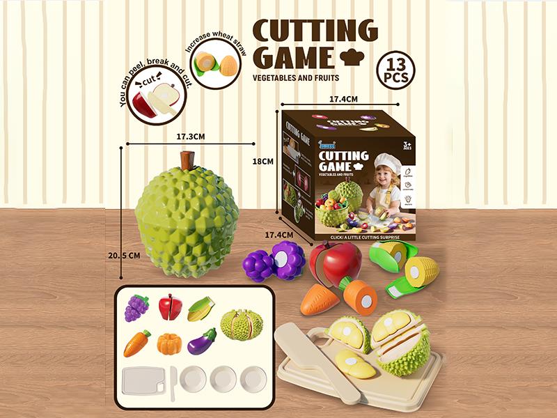 Cutting Fruit And Vegetable Set 13pcs