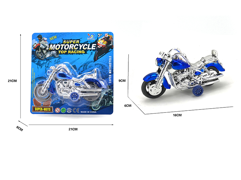 Pull Back Motorcycle Toy