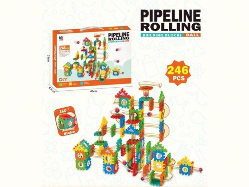 Rolling Ball Track Building Blocks