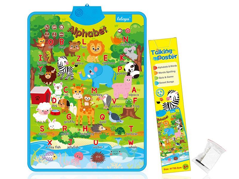 Scene  Letter Wall Chart With  Sound