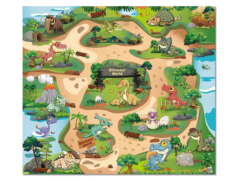 Dinosaur Scene Play Mat