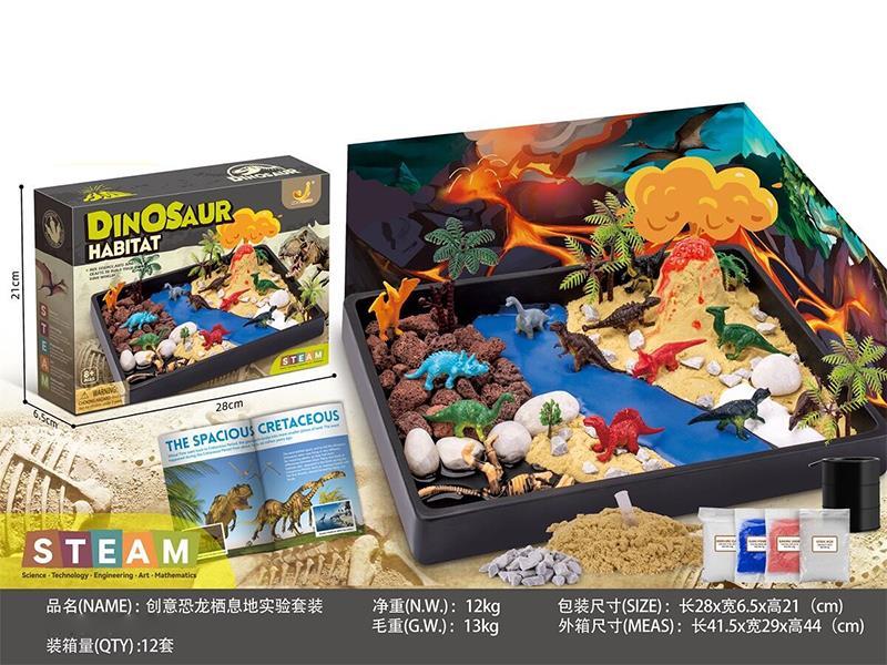 Dinosaur Habitat Experiment Set