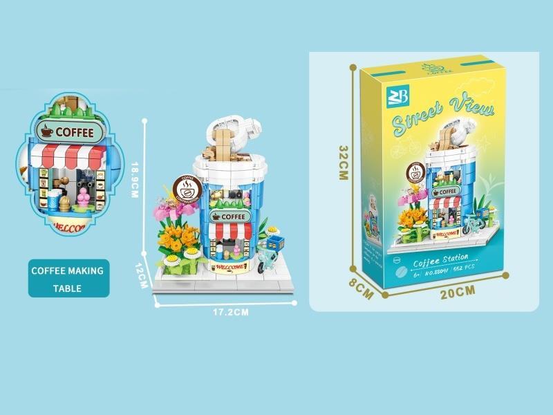 Building Blocks: Life-Saving Coffee 552 Pieces