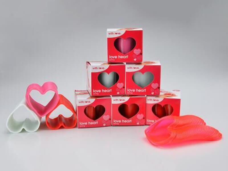 Valentine's Day Heart-Shaped Rainbow Spring