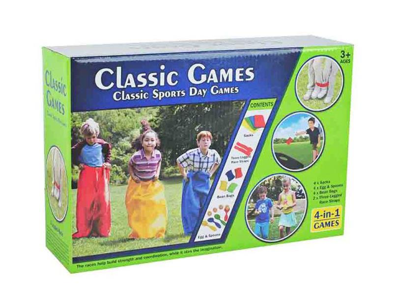 4 In 1 Classic Sports Day Games
