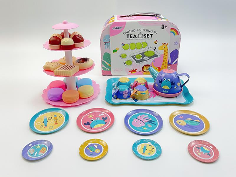 Ocean Tea Set Dessert Tower Toys