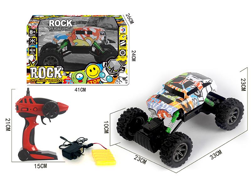 Remote Control Graffiti Off-Road Vehicle