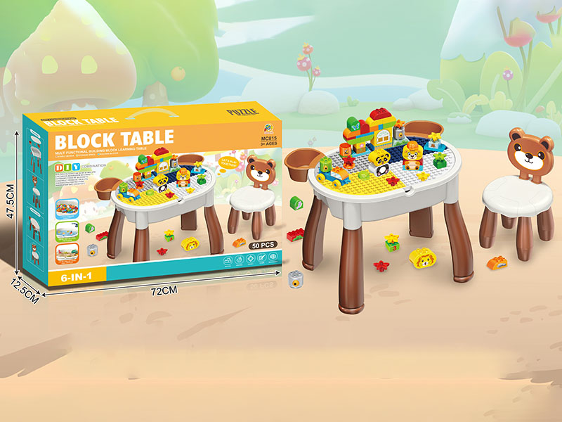 DIY Building Blocks Table