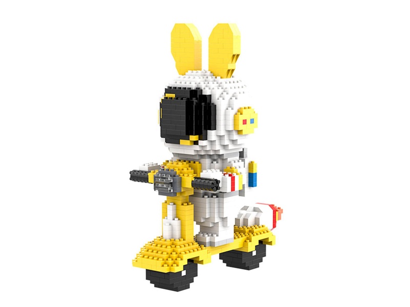 Travel - Rocket Scooter Building Blocks 1180 Pieces
