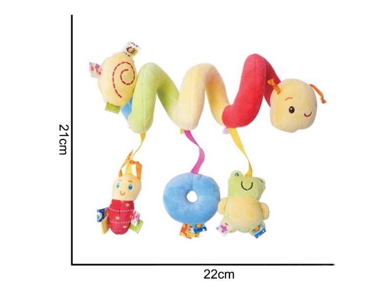 Plush And Colorful Bee Bed Wrap