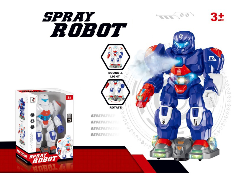 Electric Universal Robot With Spray