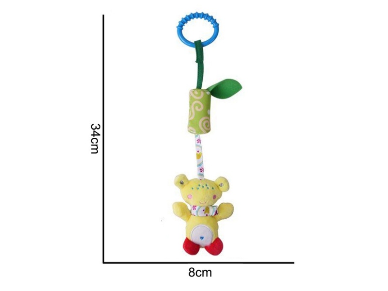 Plush Wind Chimes, Frog Pendants, Baby Comfort Plush Animal Toys