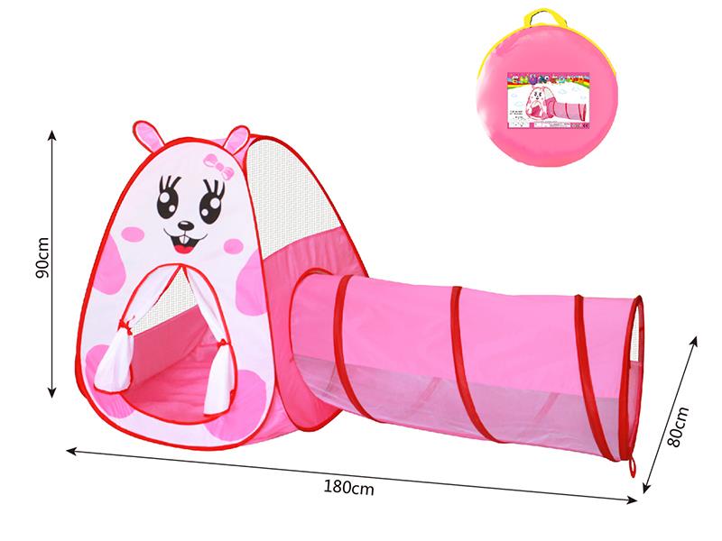 Rabbit Tent Crawl Tunnel 2 In 1