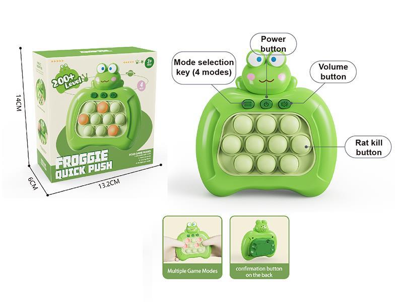 200 Level Frog Quick Push Game Machine