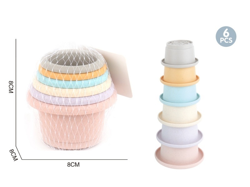 Wheat Straw Degradable Digital Animal Folding Cup