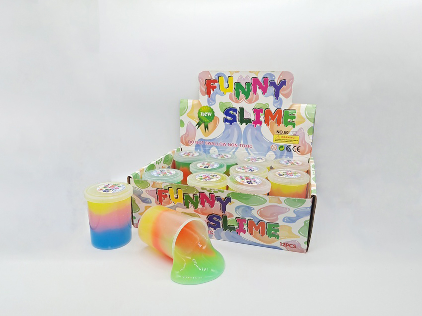 Slime Slime Tricolor Fluorescent Nasal Mucus