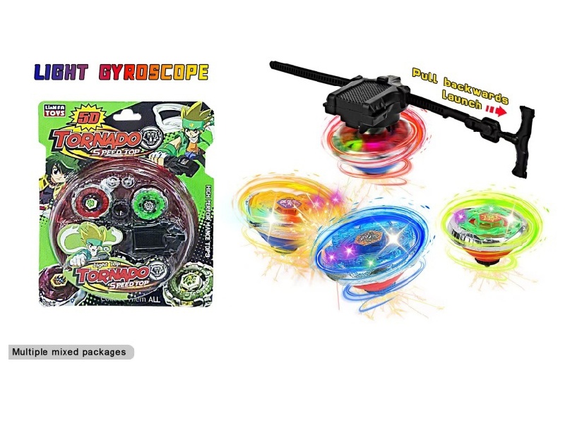 1 Light, 1 Unlit Gyroscope +1 Transmitter