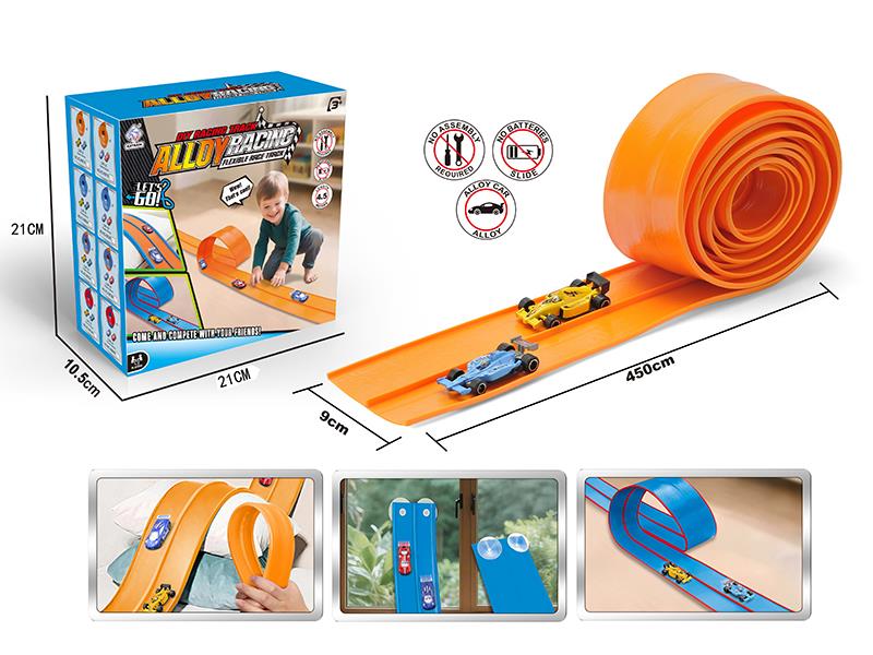 4.5M Flexible Race Track Alloy Car