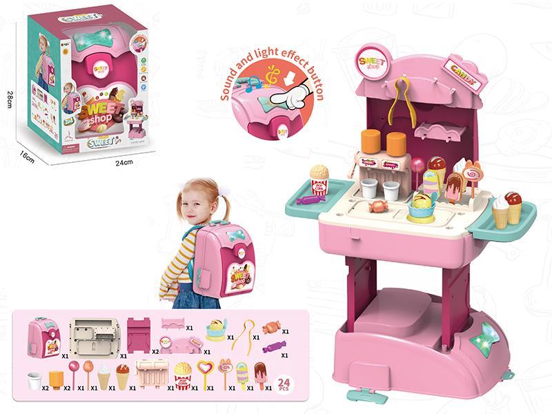2 In 1 Backpack Candy Land With Sound And Light