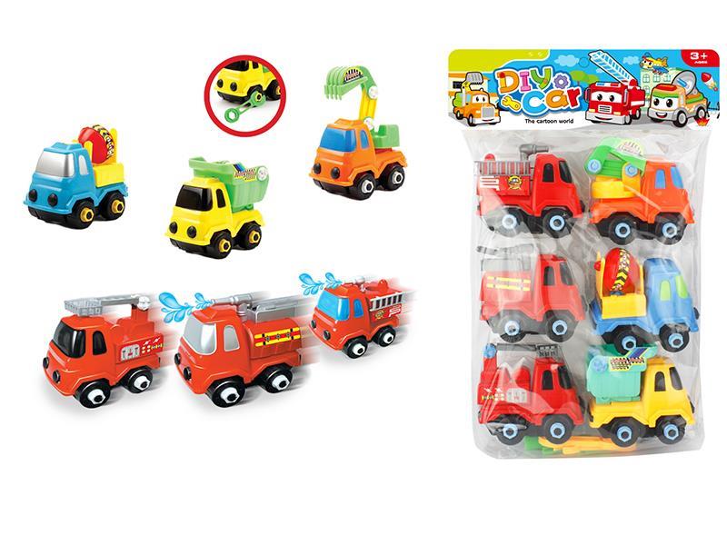 DIY Disassembly And Assembly Toy Car Set