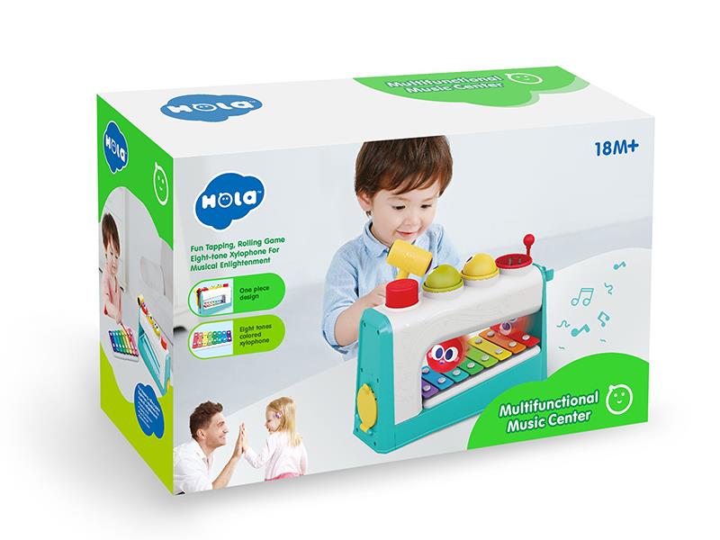 Multifunctional Xylophone Hammer Knock Toys