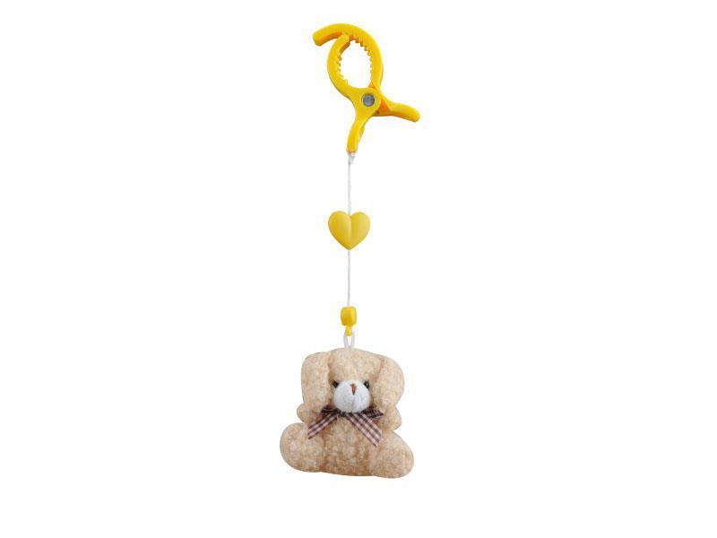 Crocodile Clip Hanger Plush Doll (Puppy)