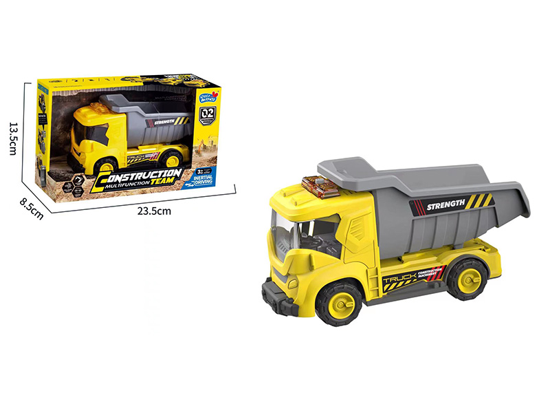 Friction Engineering Truck With Sound And Light(Dump Truck)