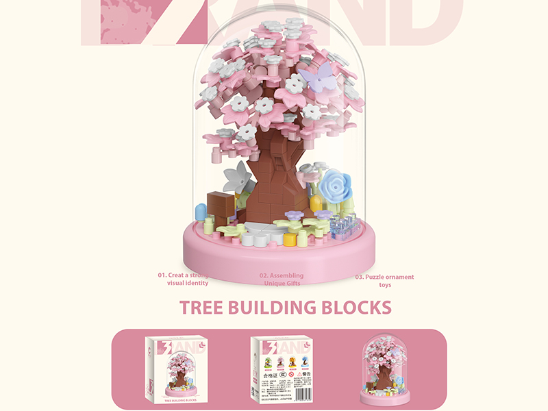 Sakura Tree House Building Blocks 305PCS