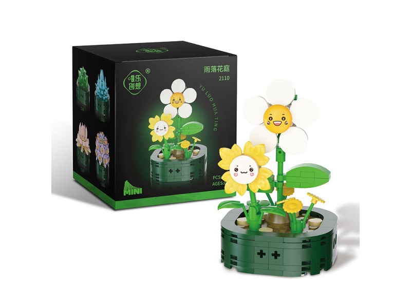 Succulents Building Blocks 142pcs