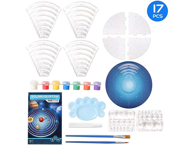 Solar System Luminous Star Graffiti