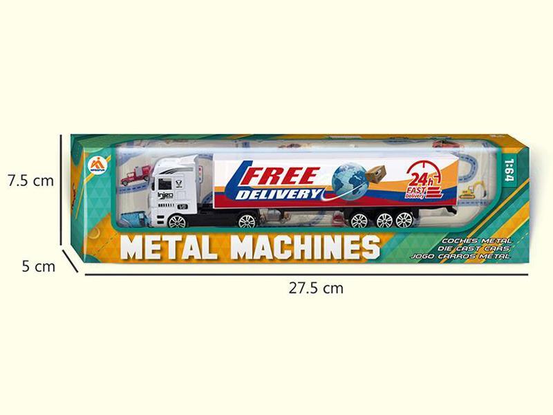 Slide Alloy Container Truck