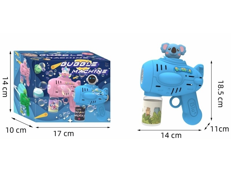 Koala Multi-Hole Light Automatic Bubble Gun