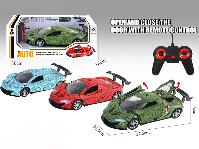 Remote Control One Key Door Opening Simulation Car
