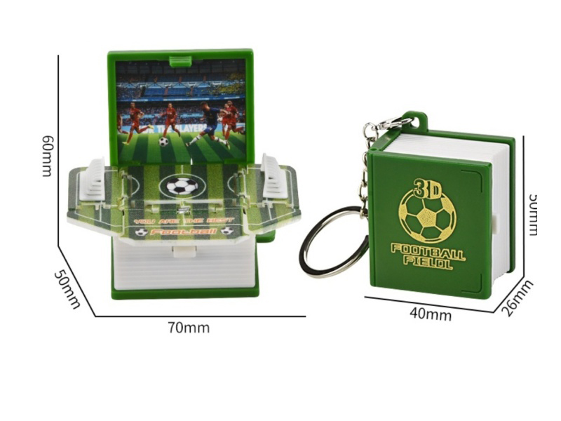 3D Foldable Pop-Up Book -Mini Football Field (Upgraded And Enhanced Version)