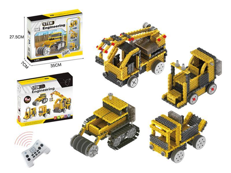 240PCS 4-In-1 B/O Building Blocks