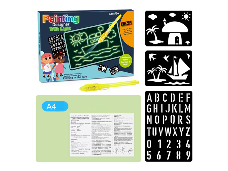 Fluorescent Painting Board