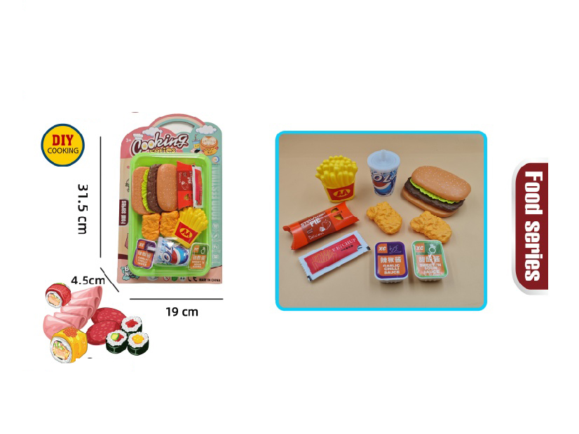 Pretend Play Western Dining Set