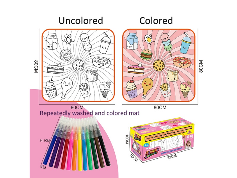 Graffiti Blanket Food Style