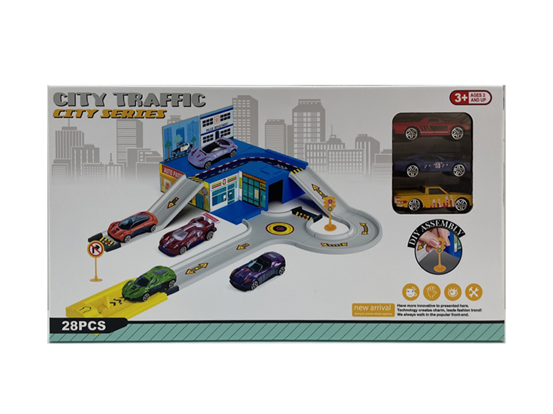 City Traffic City Series Rail Car Toy