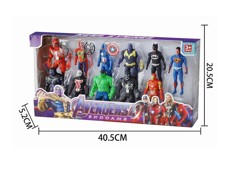 11.5cm Avengers Action Figure Toys 11pcs
