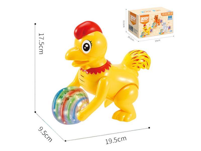 B/O Chicken Stage With Light And Music