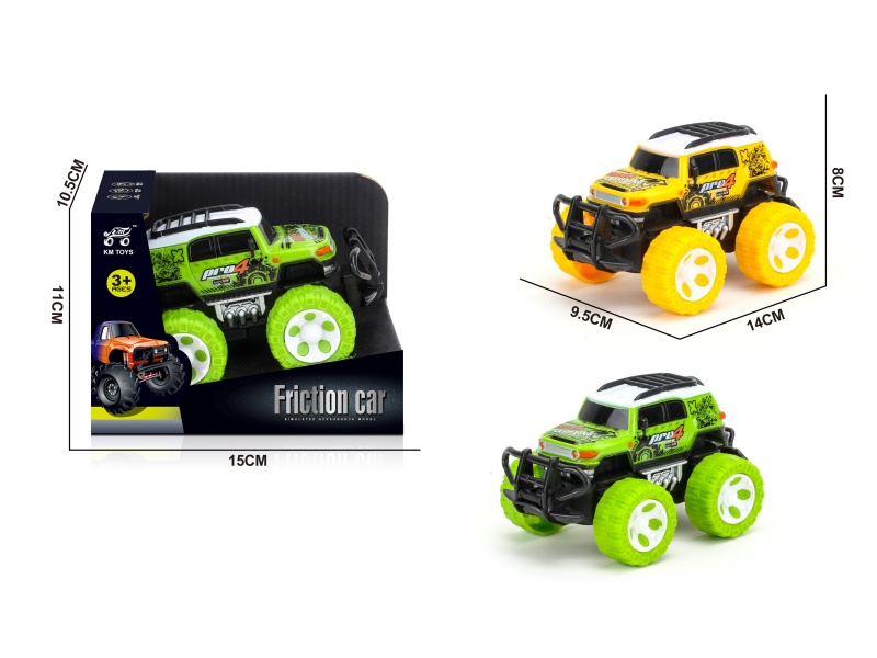Inertial Toyota Pad Printing Off-Road Vehicle 1:43