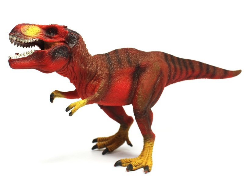 Red Tyrannosaurus Rex (With A Mouth That Can Open And Close