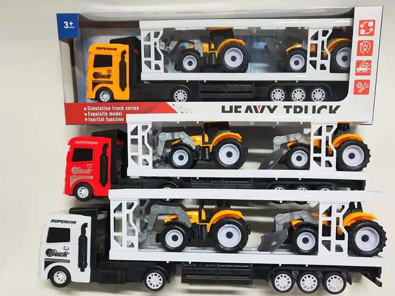 Friction Heavy Truck With Engineering Trucks