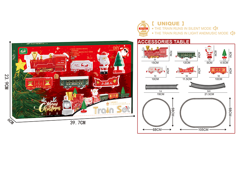 Christmas Classical Rail Train